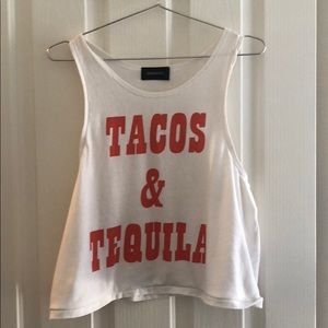 Mink Pink Tacos & Tequila Crop Top